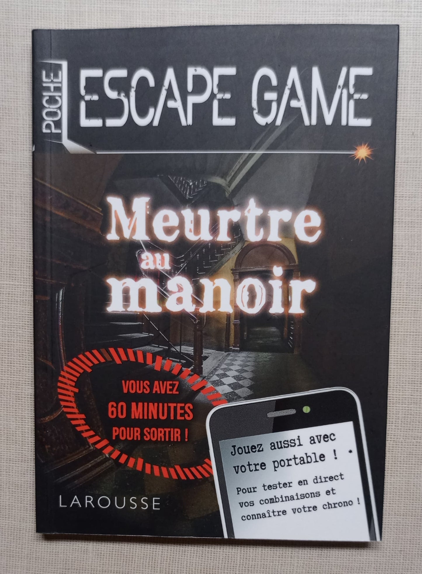 Escape game de poche - Meurtre au manoir