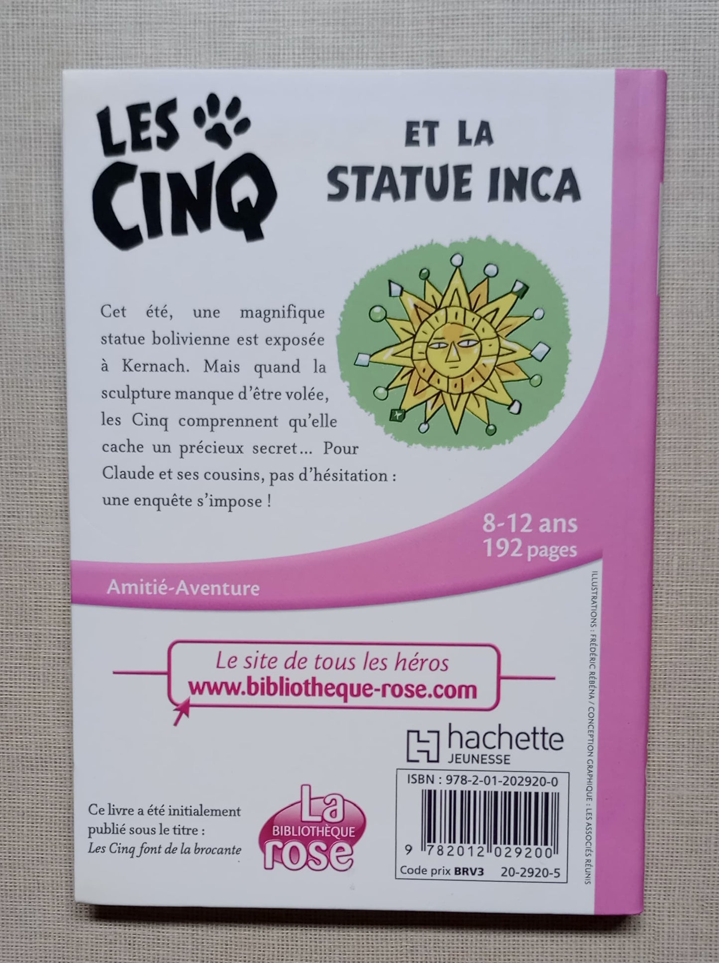 Les Cinq NED 29 - Les Cinq et la statue inca