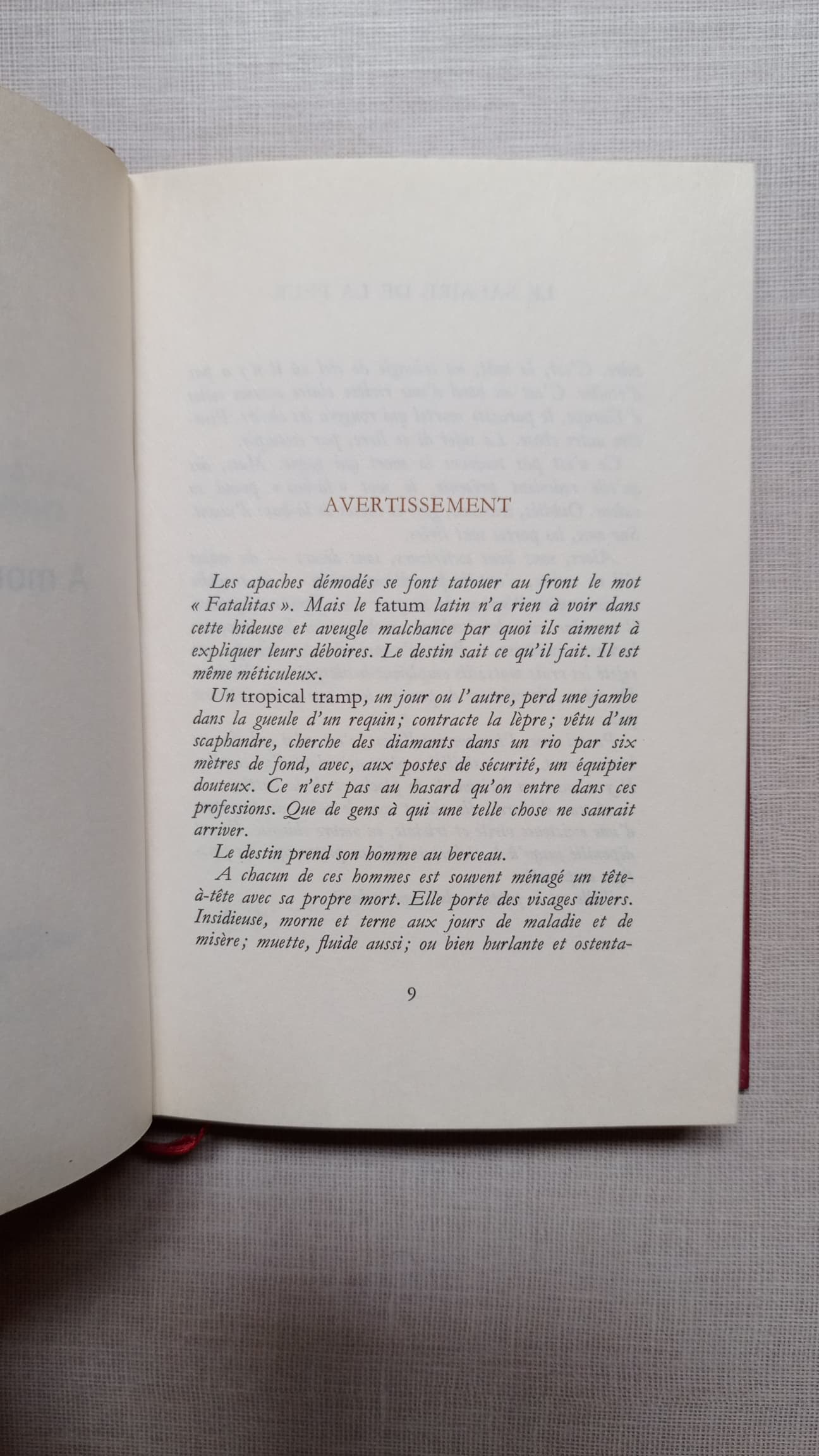 Le salaire de la peur de Georges Arnaud édition reliée (1972)