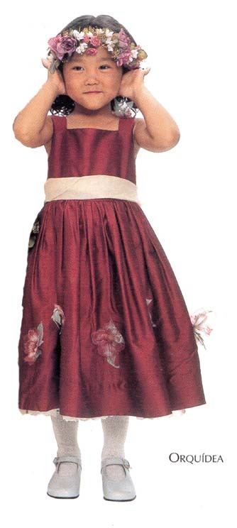 Robe en Soie Naturelle pour Fille – Cérémonie et Occasions Spéciales