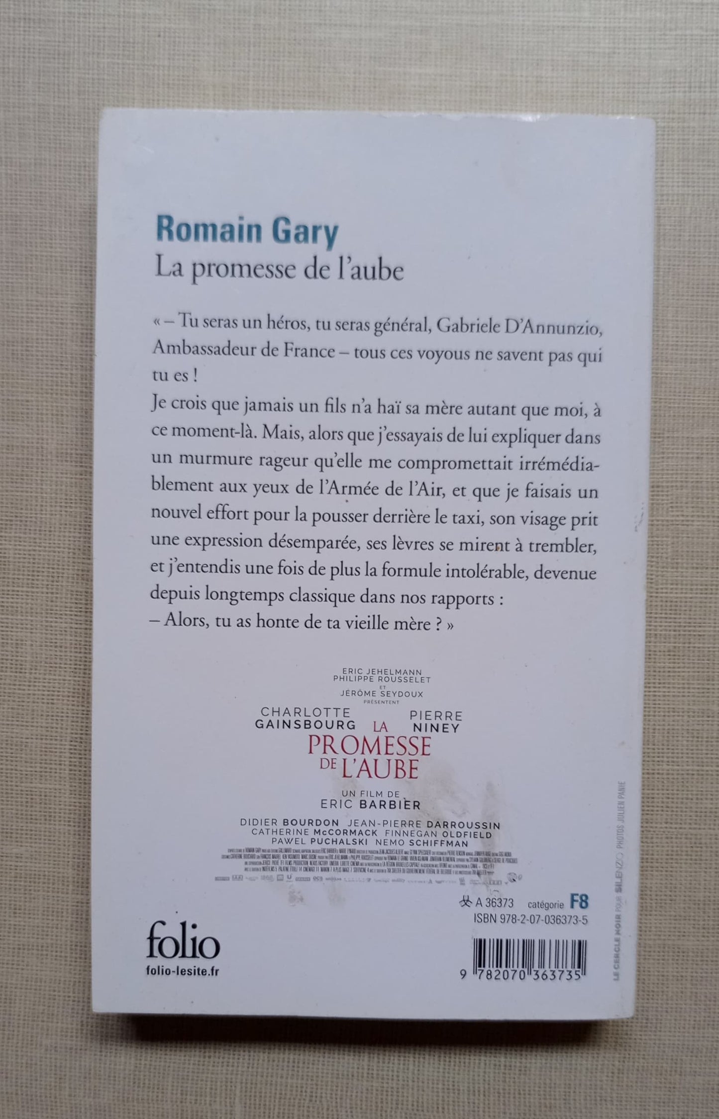 La promesse de l'aube