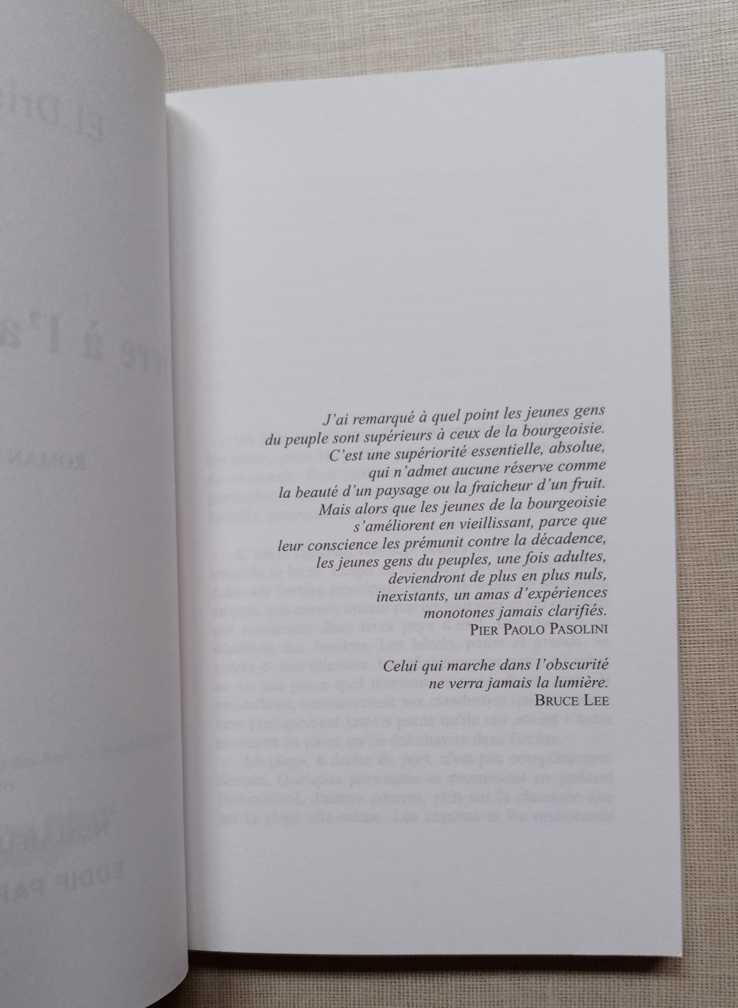 Vivre à l'arrache