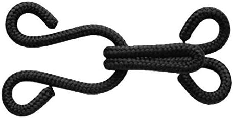 Prym Crochets et Oeillets, Plastique, Noir, 3 Pièces, 3