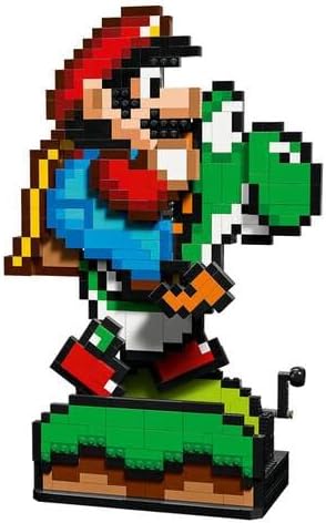 LEGO Super Mario World : Kit de modèles Mario et Yoshi pour adultes...