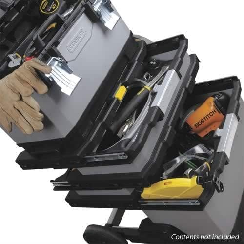 STANLEY FATMAX Atelier mobile en métal, chariot à outils, boîte...