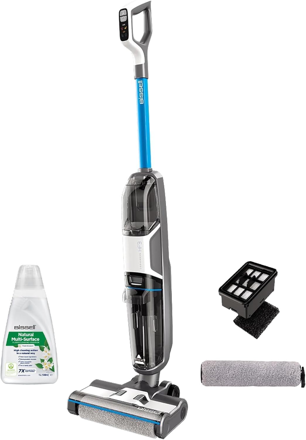Bissell CrossWave HF3, Aspirateur à main sans fil, Aspirer et...