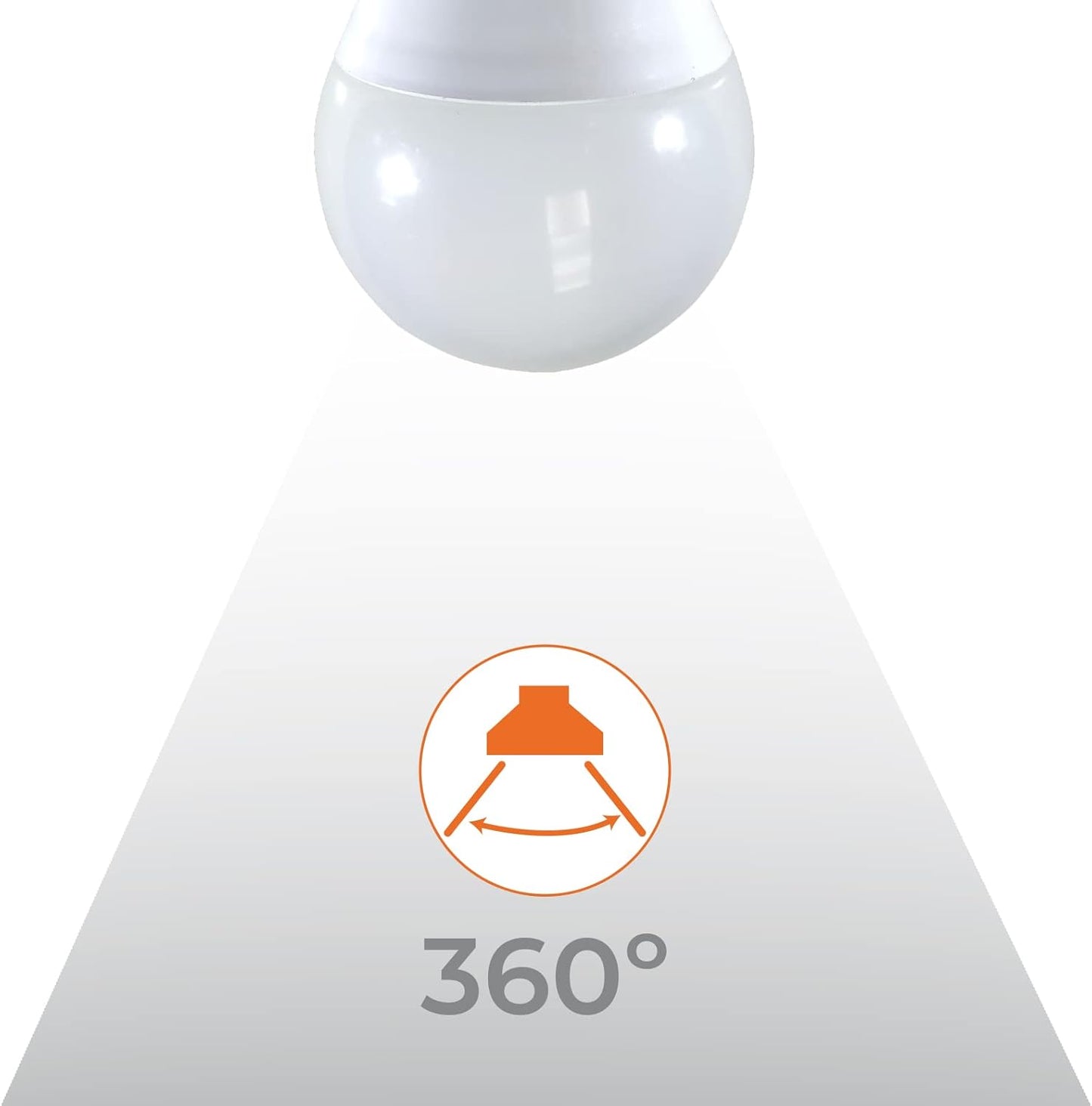 Ampoule LED E27 9W avec capteur crépusculaire. Capteur de lumière...