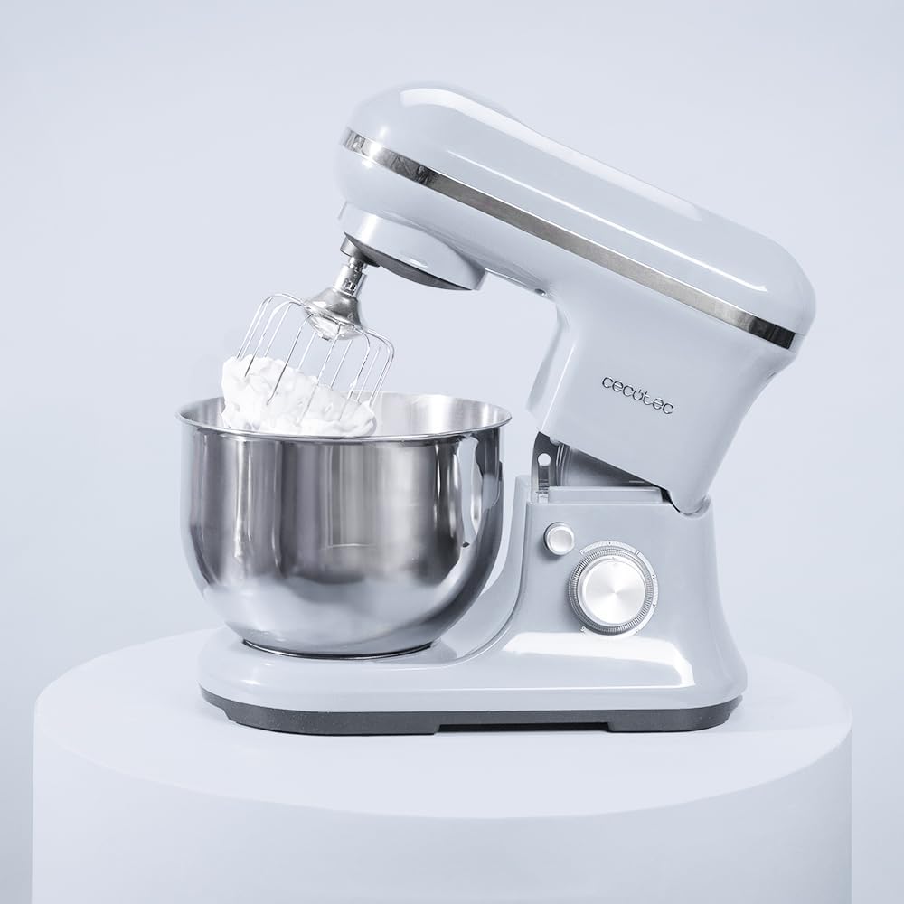 Cecotec Mélangeur Pétrisseur Cecomixer Merengue 5L 1200 Bleu. 1200 W...
