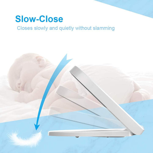 GRIFEMA G951 - Abattant de WC, Abattant de WC en forme de D à...