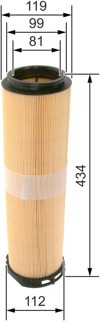 Filtre à air pour véhicule Bosch S3333