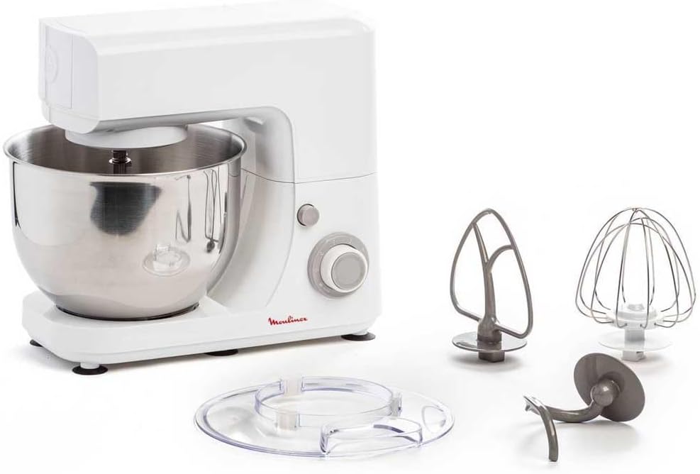 Moulinex Essential QA1501 - Robot Pâtissier 800W, pour pétrir et...