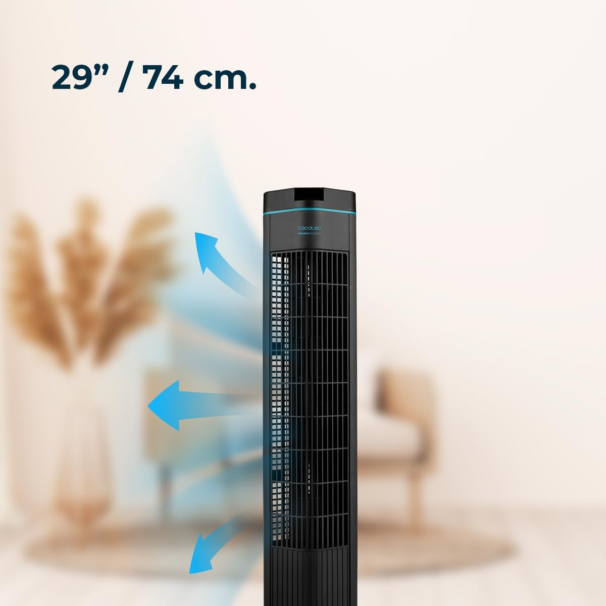 Ventilateur tour Cecotec 29" EnergySilence 690 Skyline, puissance 50...