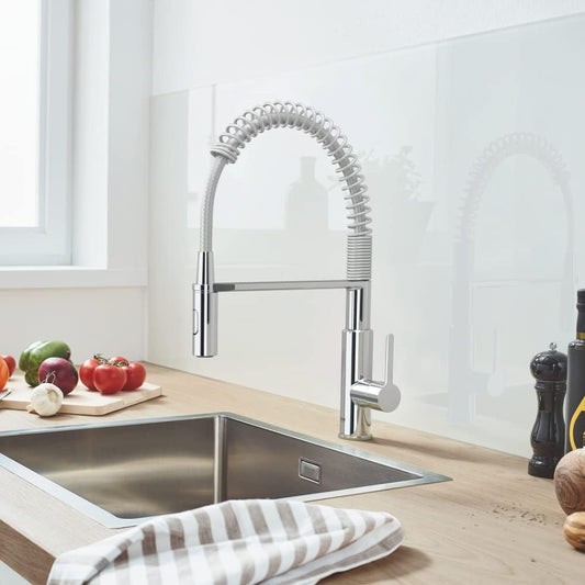 GROHE Get Swift Robinet de cuisine avec bec extractible haut, forme...