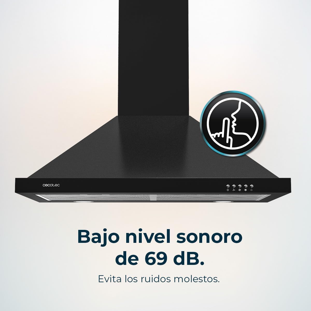 Cecotec Hotte Aspirante Pyramide 60 cm Bolero Flux PM 604300 Noir C....