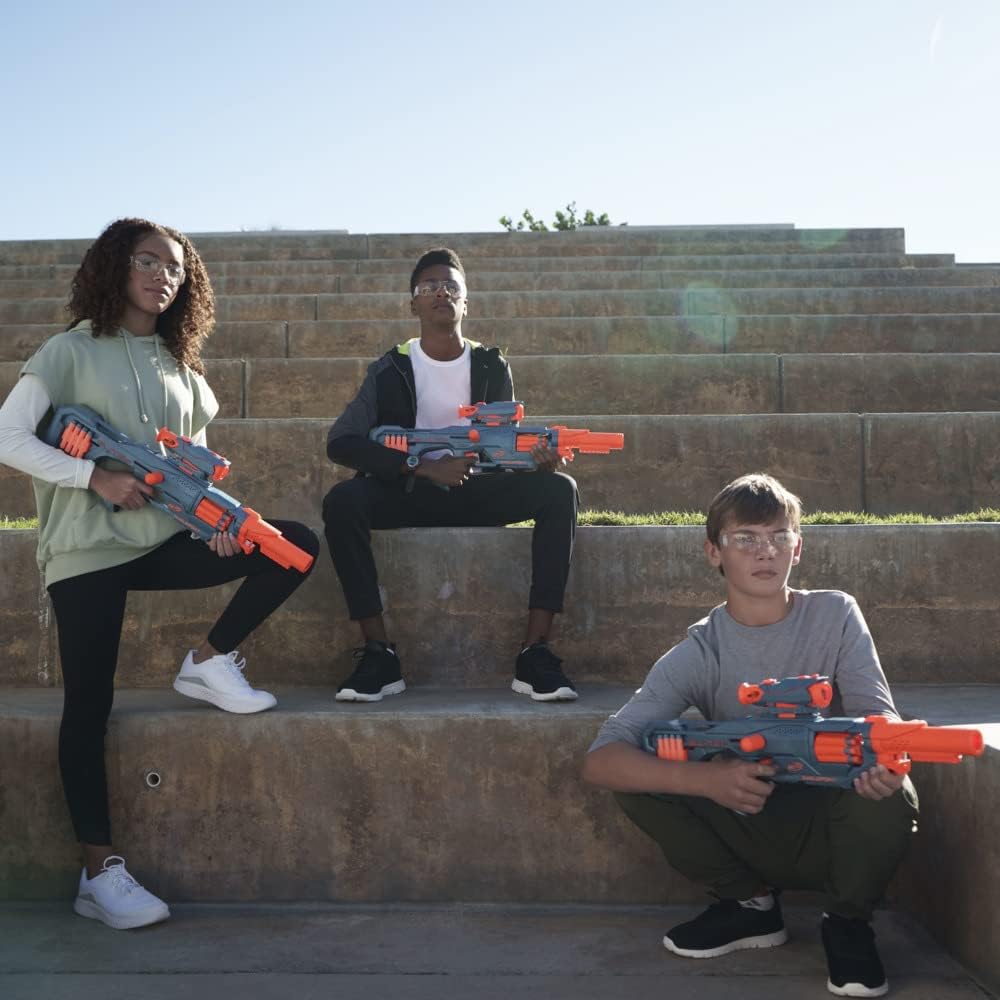 Nerf Elite 2.0, lanceur Eaglepoint RD-8, tambour 8 fléchettes, canon,...