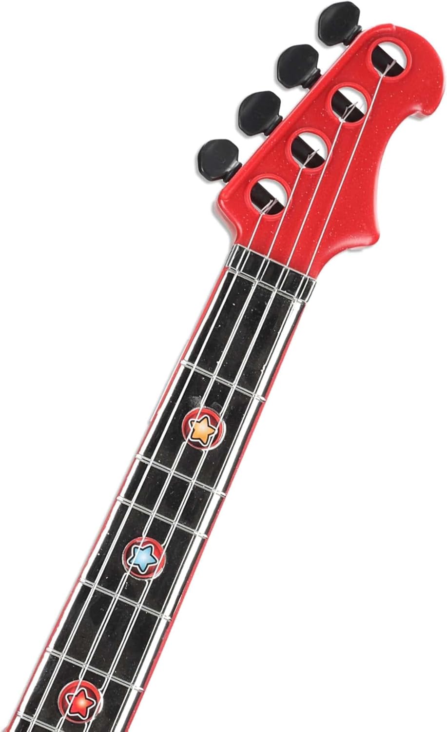 REIG 844 - Coffret jouet guitare 4 cordes et micro amplifié