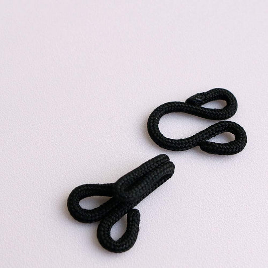 Prym Crochets et Oeillets, Plastique, Noir, 3 Pièces, 3