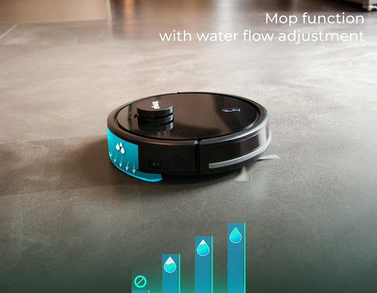 Allez! Robot aspirateur, nettoyeur de sol, navigation laser, avec...