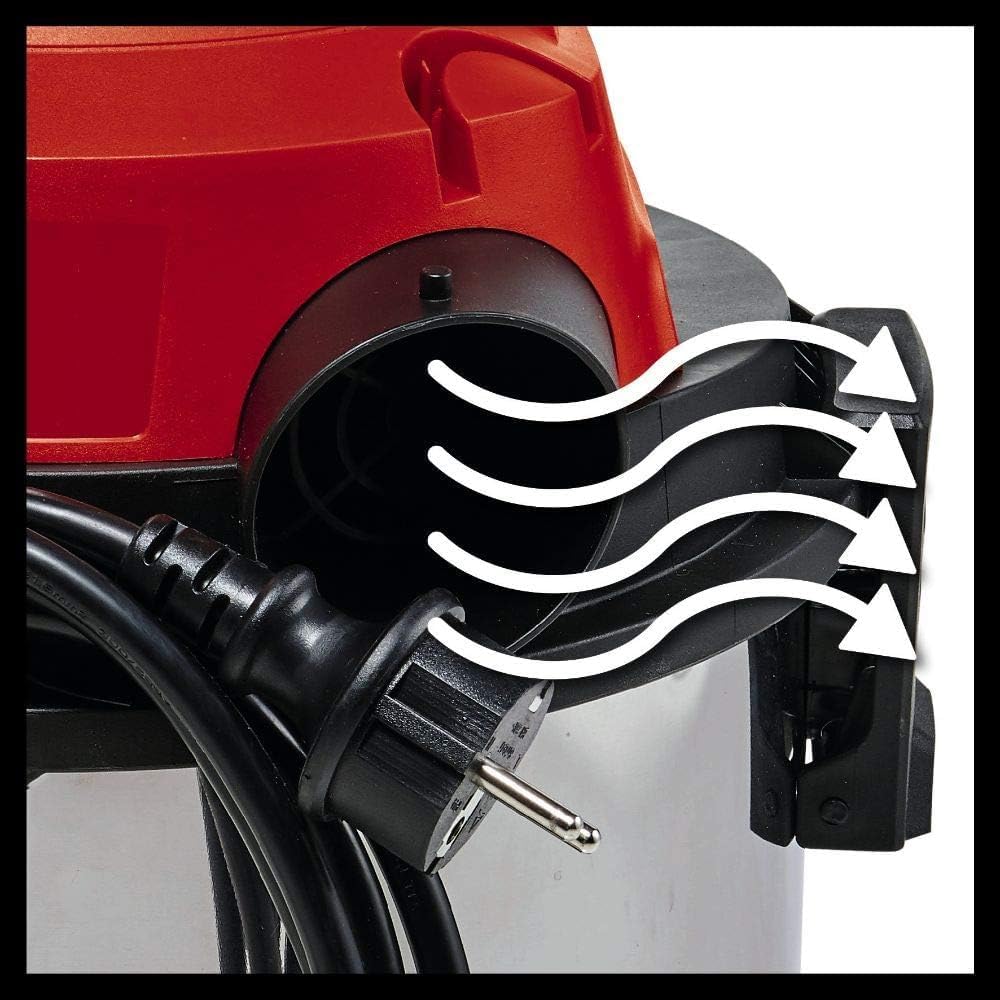 Aspirateur eau et poussière Einhell TC-VC 1820 S (électrique en acier...