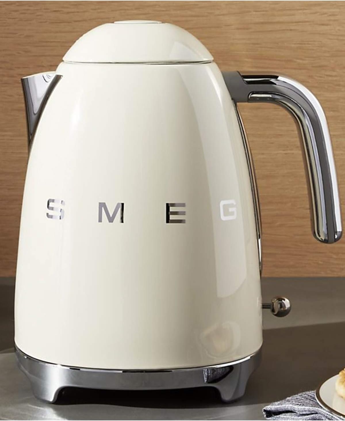 SMEG Chauffe-eau électrique, bouilloire KLF03WHEU, 2400 W, 1,7...
