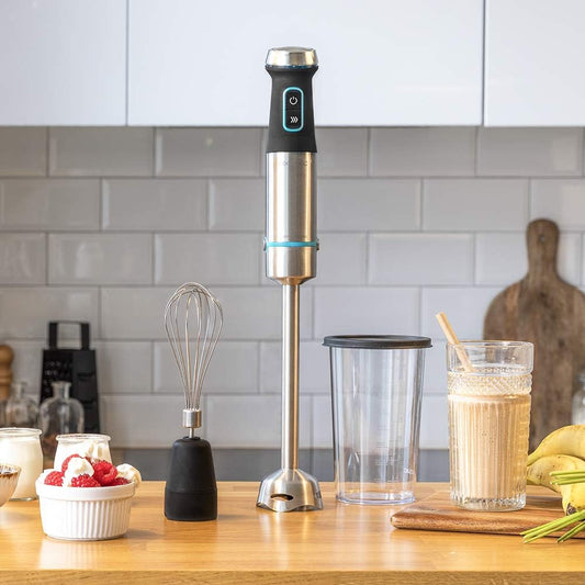 Mixeur plongeant Cecotec Power TitanBlack 1200 XL Crème. 1200 W,...