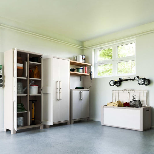 Keter Gulliver Armoire haute | Rangement intérieur et extérieur |...