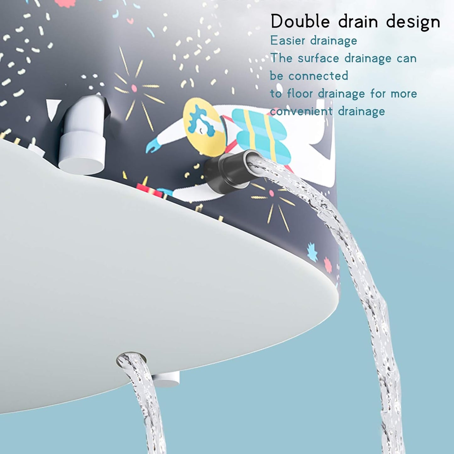 HWGING Baignoire Mobile Baignoire Pliante, Baignoire Adulte Portable,...