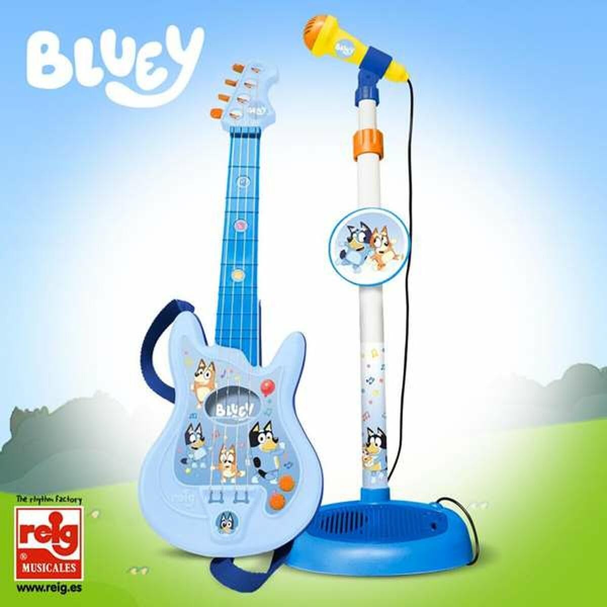 Bluey - Microphone et guitare (REIG 2434)