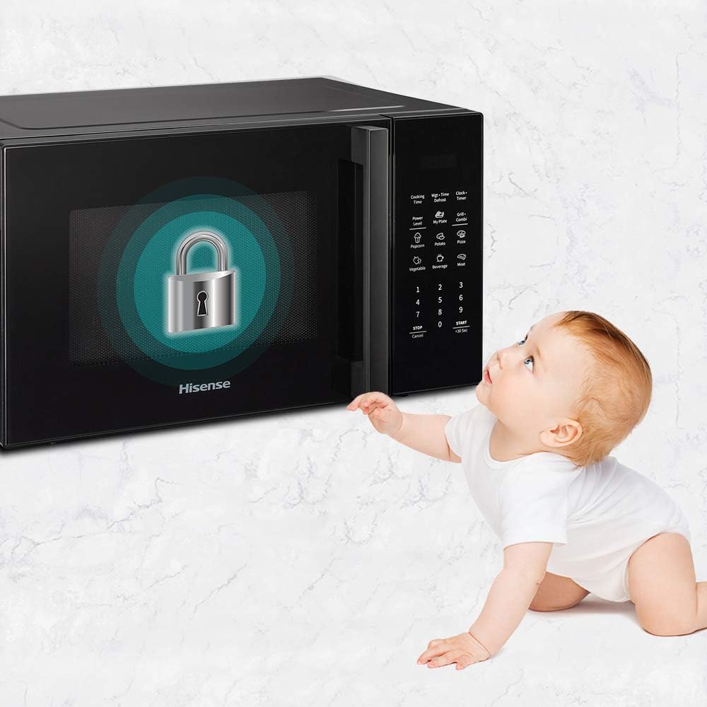 Four à micro-ondes électronique Hisense, capacité 23 L, puissance 800...