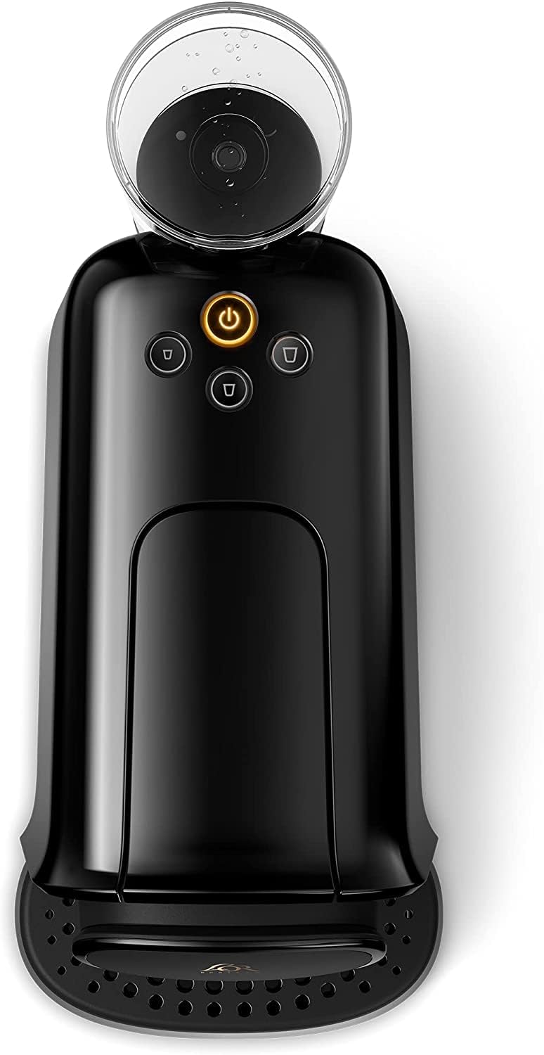 Philips L'Or Barista Original - Cafetière expresso à capsules, 19 bars de pression, pour capsule simple et double, double sortie pour 1 ou 2 tasses, kit de dégustation inclus, noir (LM8012/60)