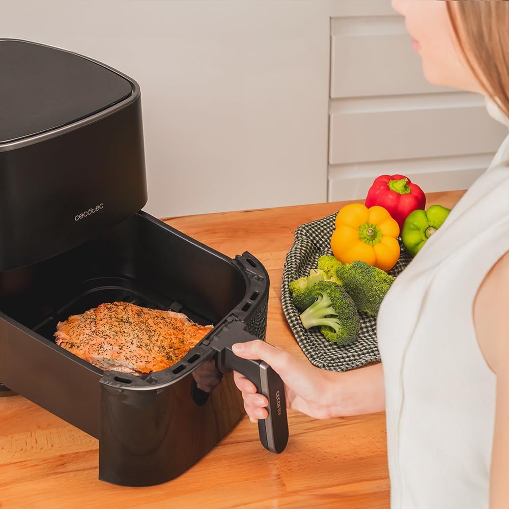 Friteuse à air sans huile Cecotec 5,5 L Cecofry Fantastik 5500, 1500...