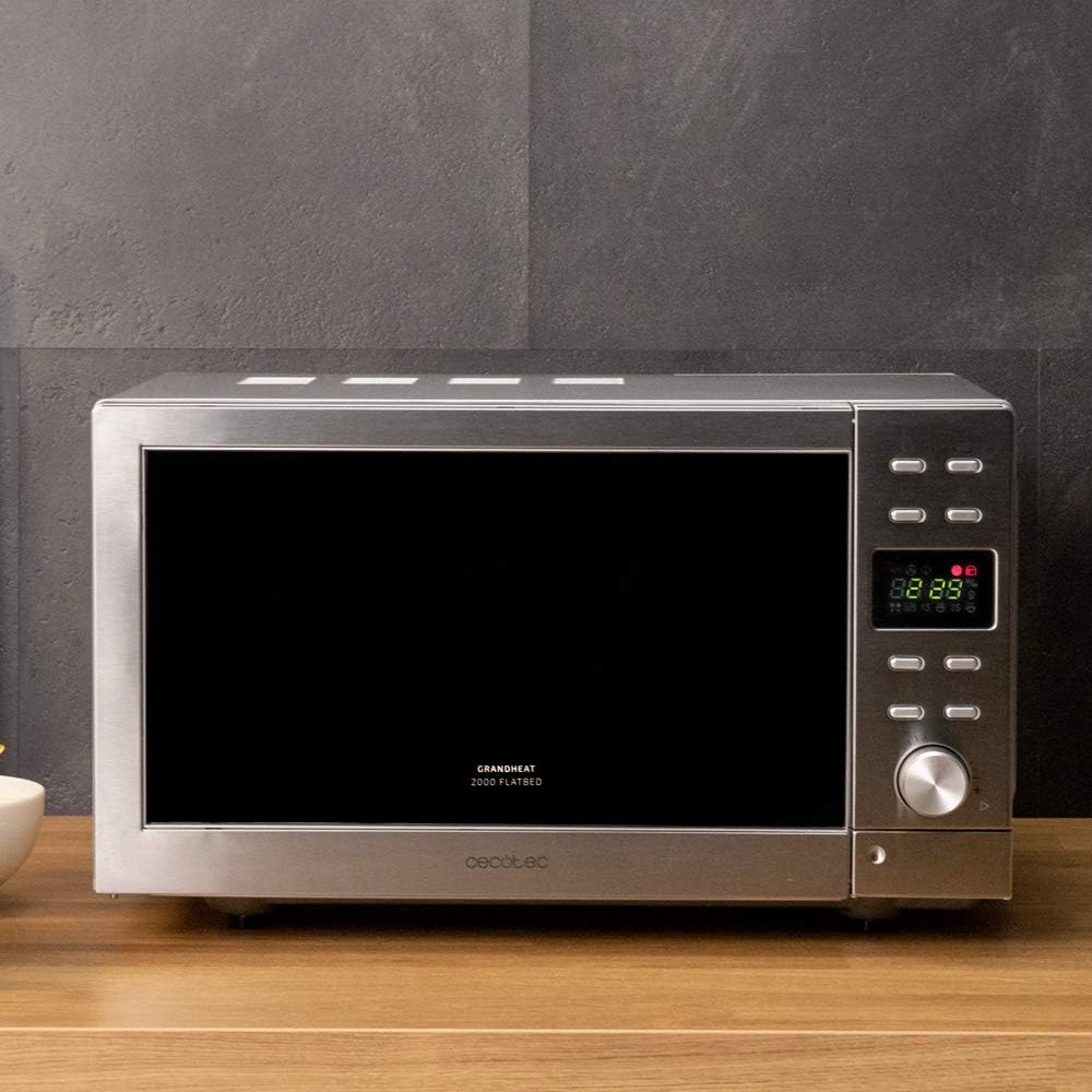Cecotec Micro-ondes sans plaque Digital GrandHeat 2000 Plat Acier....
