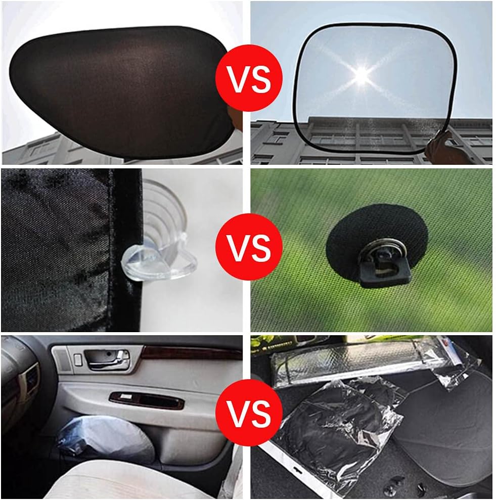 Pare-soleil avant de voiture, 6 pièces pare-soleil avant de voiture...