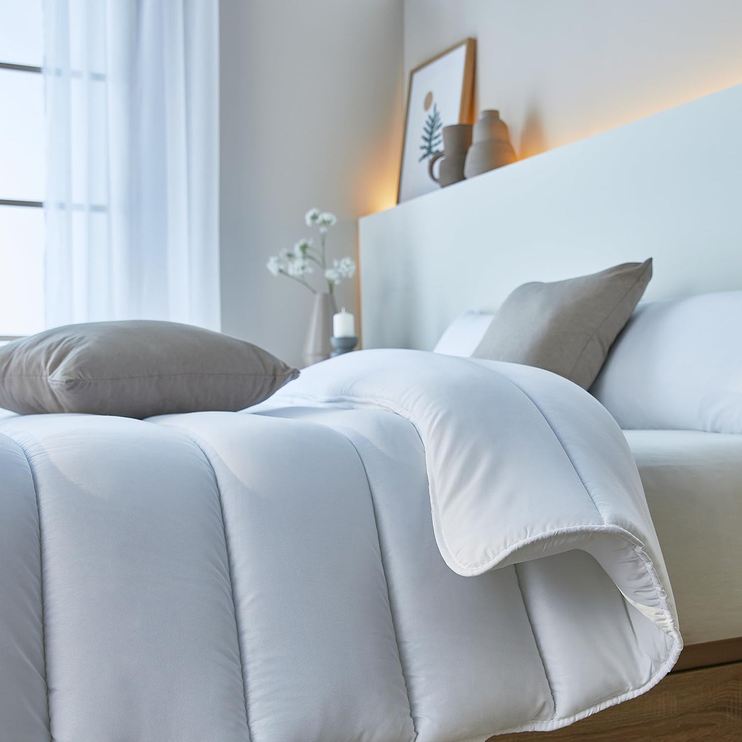 Pikolin Home - Couette 220x220 cm, Garnissage 135/140, Fibre 500 gr...