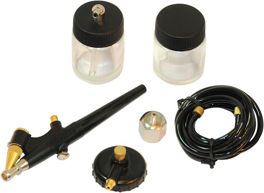 Silverline Tools 380158, aérographe artisanal avec 6 pièces, 22 ml