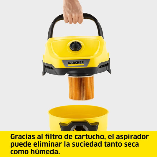 Aspirateur eau et poussière Kärcher WD 3 V-17/4/20, filtre à...