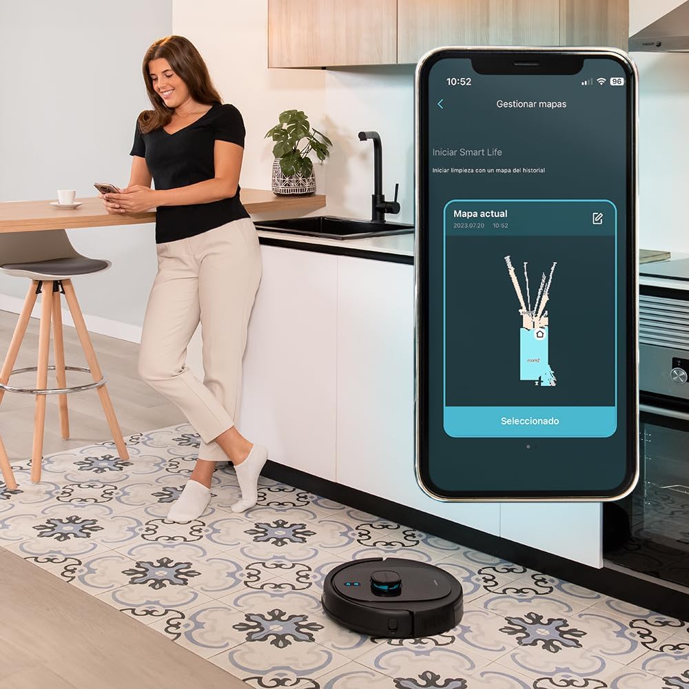 Robot Aspirateur Cecotec Conga 8290 Power Ultra Home Genesis, 280 min...