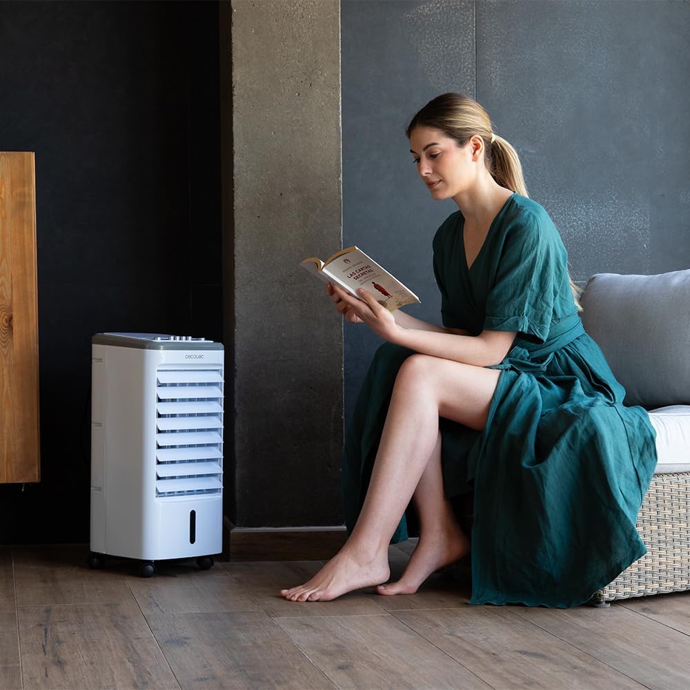 Climatiseur évaporatif compact Cecotec EnergySilence 3500 Cool. 65 W,...