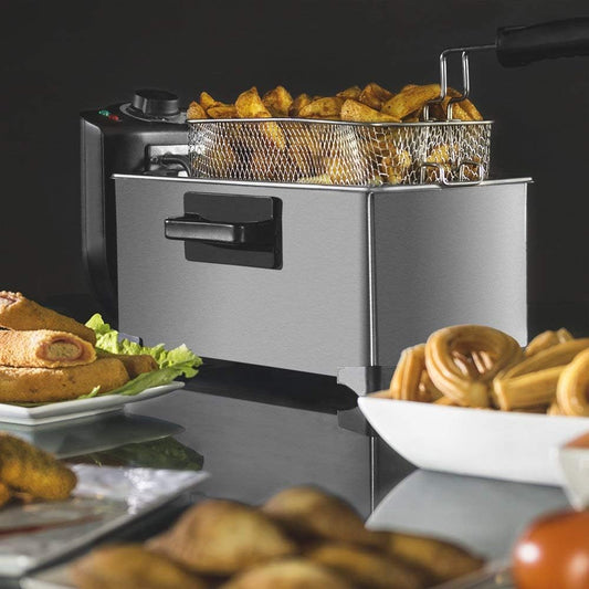 Friteuse électrique entièrement inoxydable Cecotec CleanFry 3L. 2000...