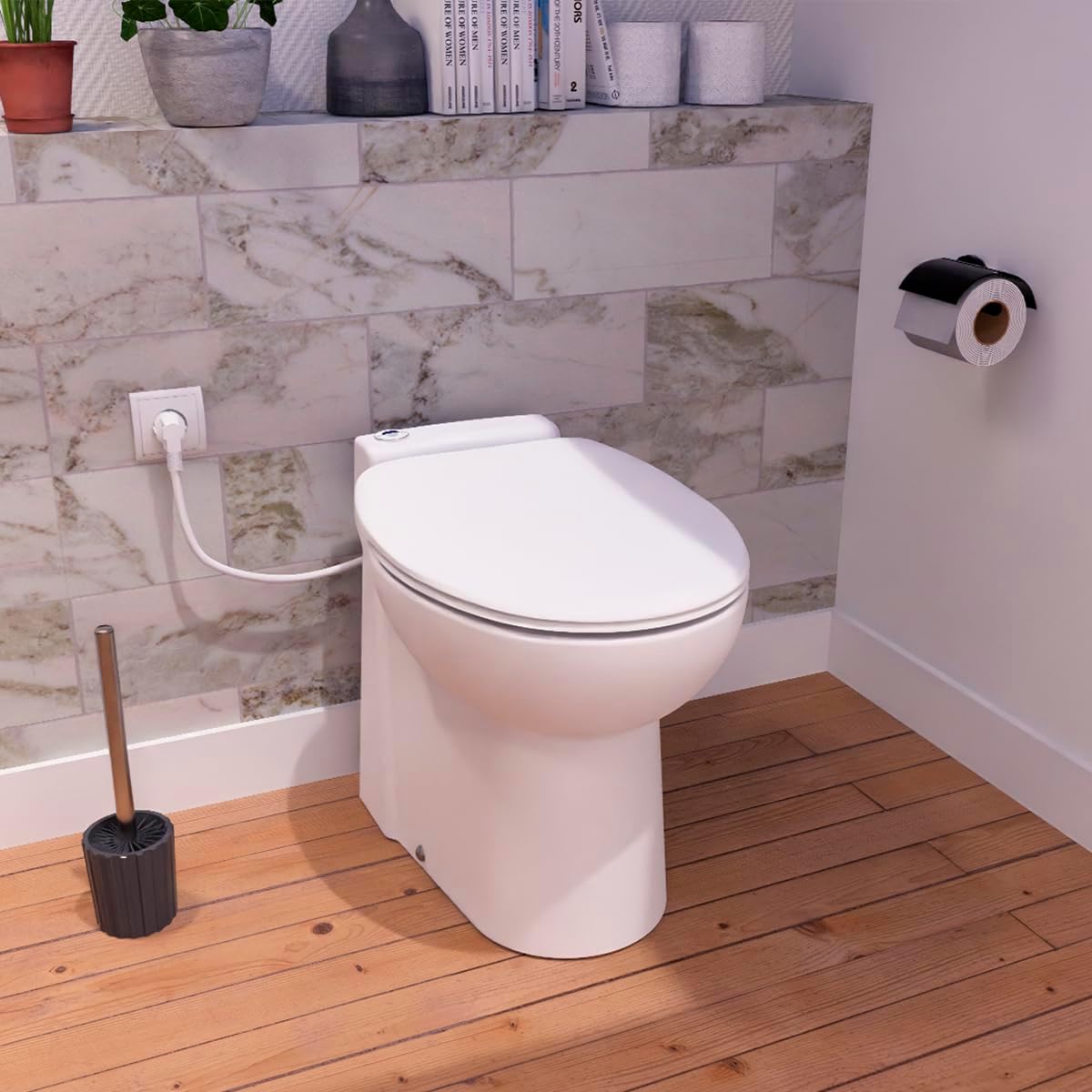 Sanipro TURBOFLUSH - Turboflush WC turbo compact mouture 500 W