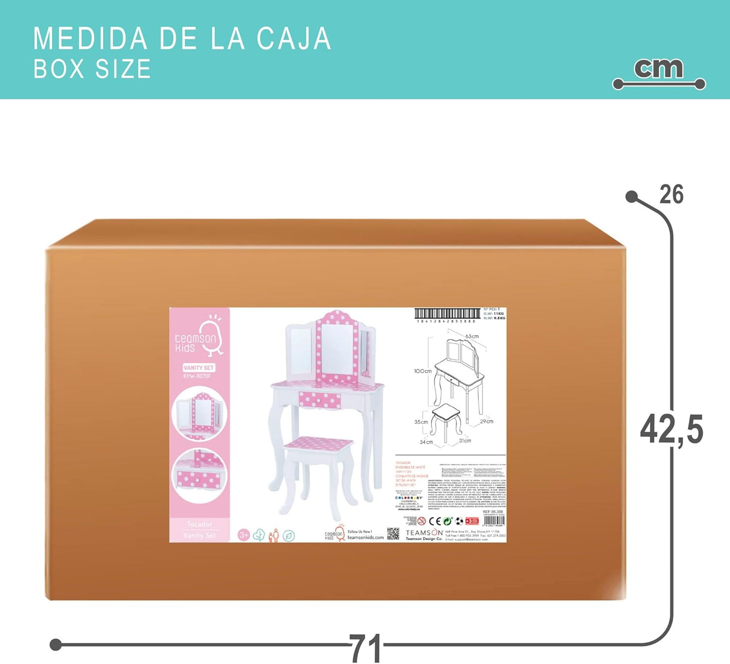 WOOMAX - Coiffeuse fille, Maquillage fille garçon, Coiffeuse enfant...