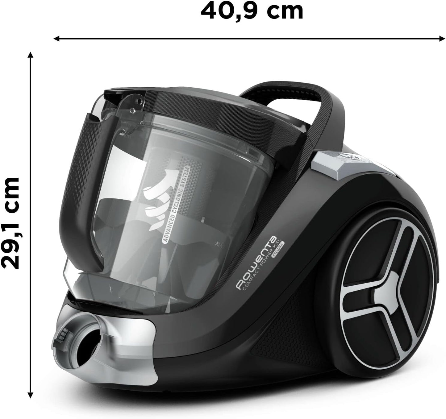 Aspirateur Rowenta Cyclonic Power XXL RO4825 Aspirateur sans sac 2,5...