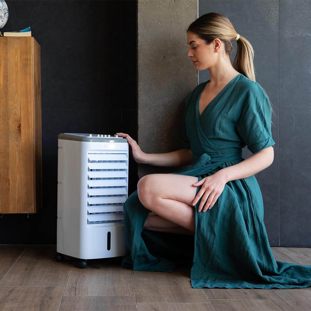 Climatiseur évaporatif compact Cecotec EnergySilence 3500 Cool. 65 W,...