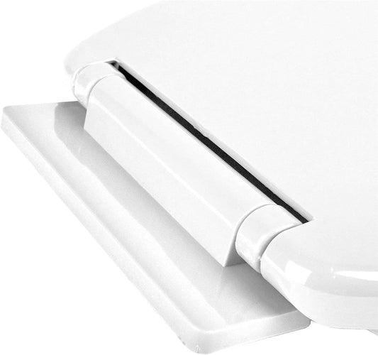 RAM ONLINE Abattant de toilette blanc à fermeture douce