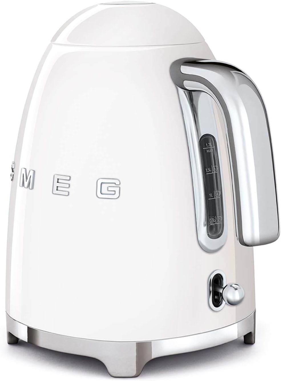 SMEG Chauffe-eau électrique, bouilloire KLF03WHEU, 2400 W, 1,7...