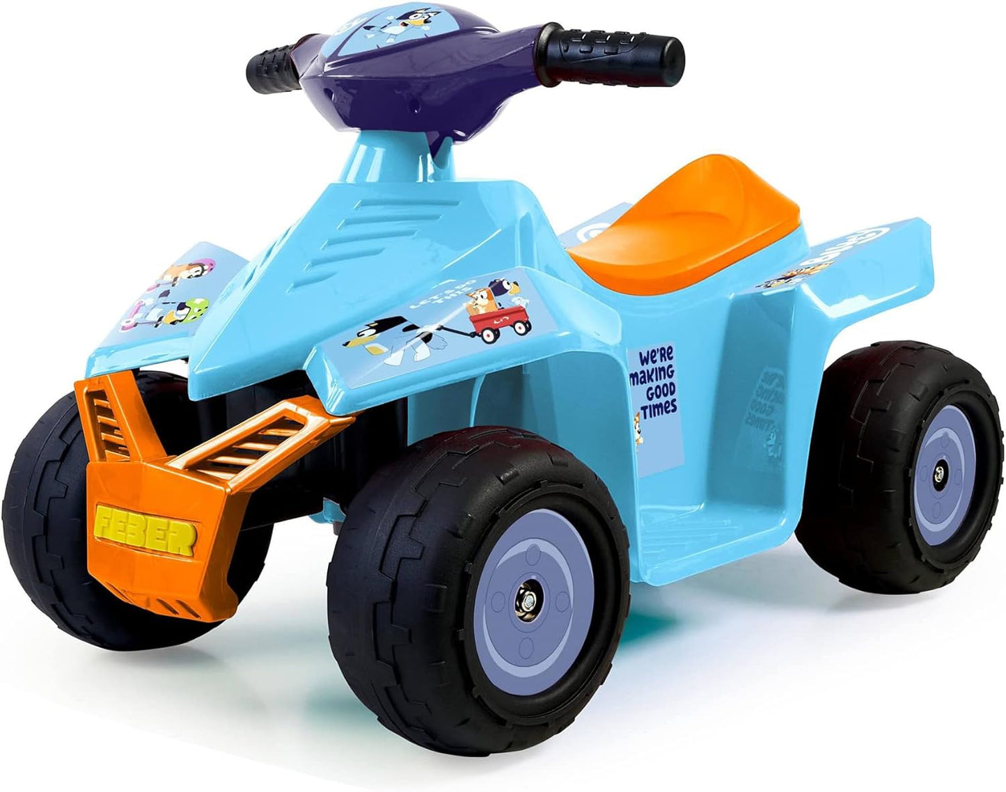 FEBER - Quad Racy Bluey 6V, Voiture Électrique pour Garçons et Filles...