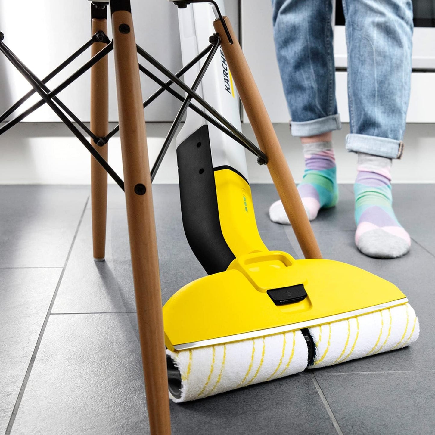 Vadrouille électrique Kärcher EWM 2, confort maximal pour le...