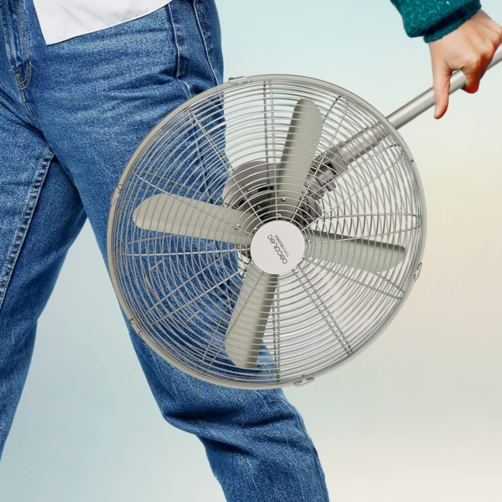 Ventilateur sur pied Cecotec EnergySilence 610 Steelstyle. 50 W, Fini...
