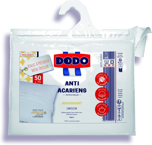 DODO | Protège Oreiller 50x70 | Protection Optimale | Protect...