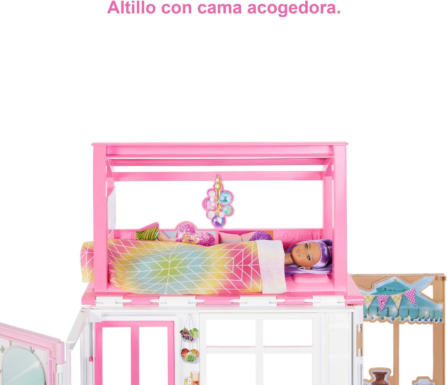 Barbie avec appartement Maison de poupée avec figurine, meubles et...